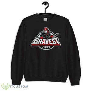 Bravest Fony Hockey Shirt - Unisex Crewneck Sweatshirt