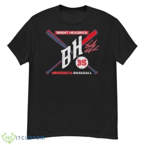 Brent Headrick BH 35 Minnesota Baseball Initials Shirt - G500 Men’s Classic T-Shirt
