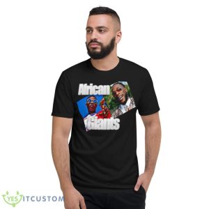 Burna Boy & Wizkid Fan Art Shirt - Short Sleeve T-Shirt