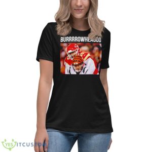 Burrowhead Chris Jones Shirt 11 Burrowhead Chris Jones Shirt - Women's Relaxed Short Sleeve Jersey Tee