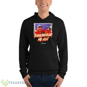 Burrowhead My Ass Travis Kelce Shirt - Unisex Fleece Pullover Hoodie