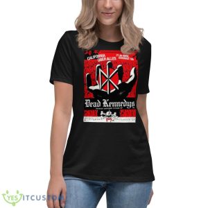 California Uber Alles Dead Kennedys Shirt - Women's Relaxed Short Sleeve Jersey Tee