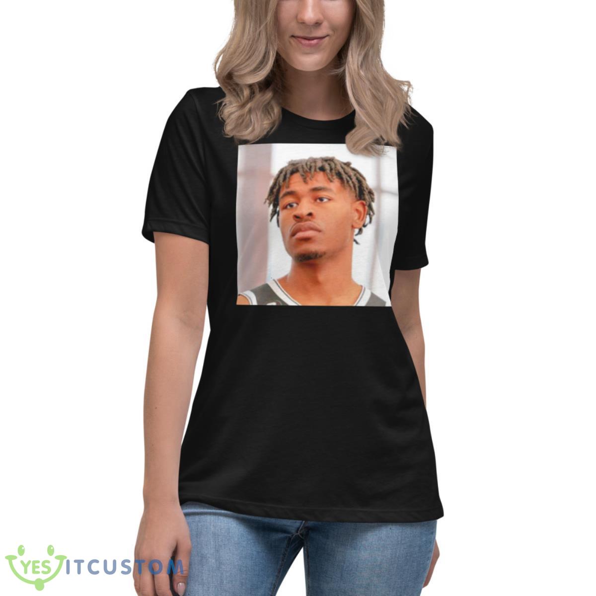 Cam Thomas Ain’t Shit Funny Shirt 6 Cam Thomas Ain’t Shit Funny Shirt - Women's Relaxed Short Sleeve Jersey Tee