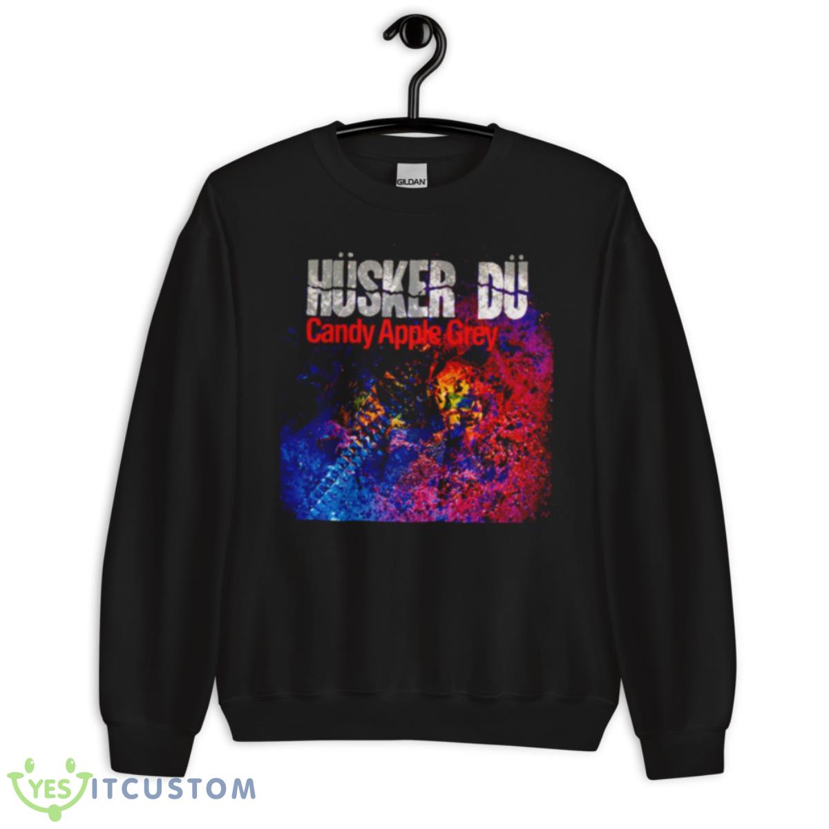 Candy Apple Grey Husker Du Shirt 3 Candy Apple Grey Husker Du Shirt - Unisex Crewneck Sweatshirt