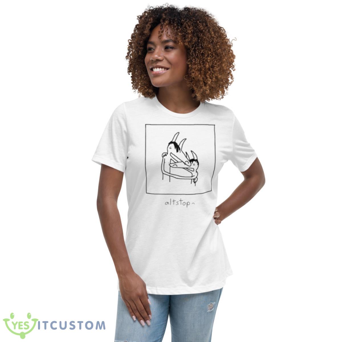 Car Seat Headrest Twin Fantasy Alt Stop Shirt 5 Car Seat Headrest Twin Fantasy Alt Stop Shirt - Women's Relaxed Short Sleeve Jersey Tee