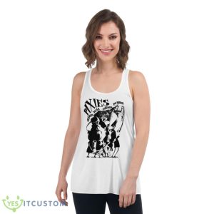 Caricatures Pixies Band Shirt 8 Caricatures Pixies Band Shirt - Women's Flowy Racerback Tank