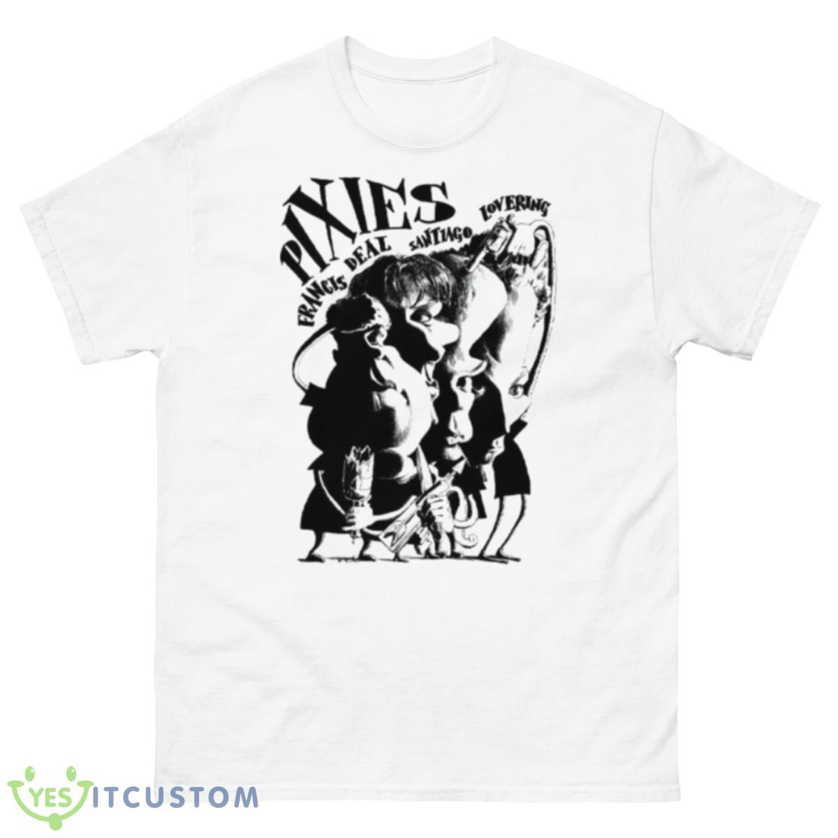 Caricatures Pixies Band Shirt 10 Caricatures Pixies Band Shirt - 500 Men’s Classic Tee Gildan