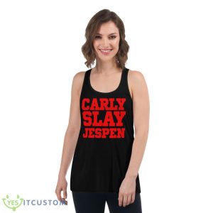 Carly Slay Jespen New Shirt 10 Carly Slay Jespen New Shirt - Women's Flowy Racerback Tank