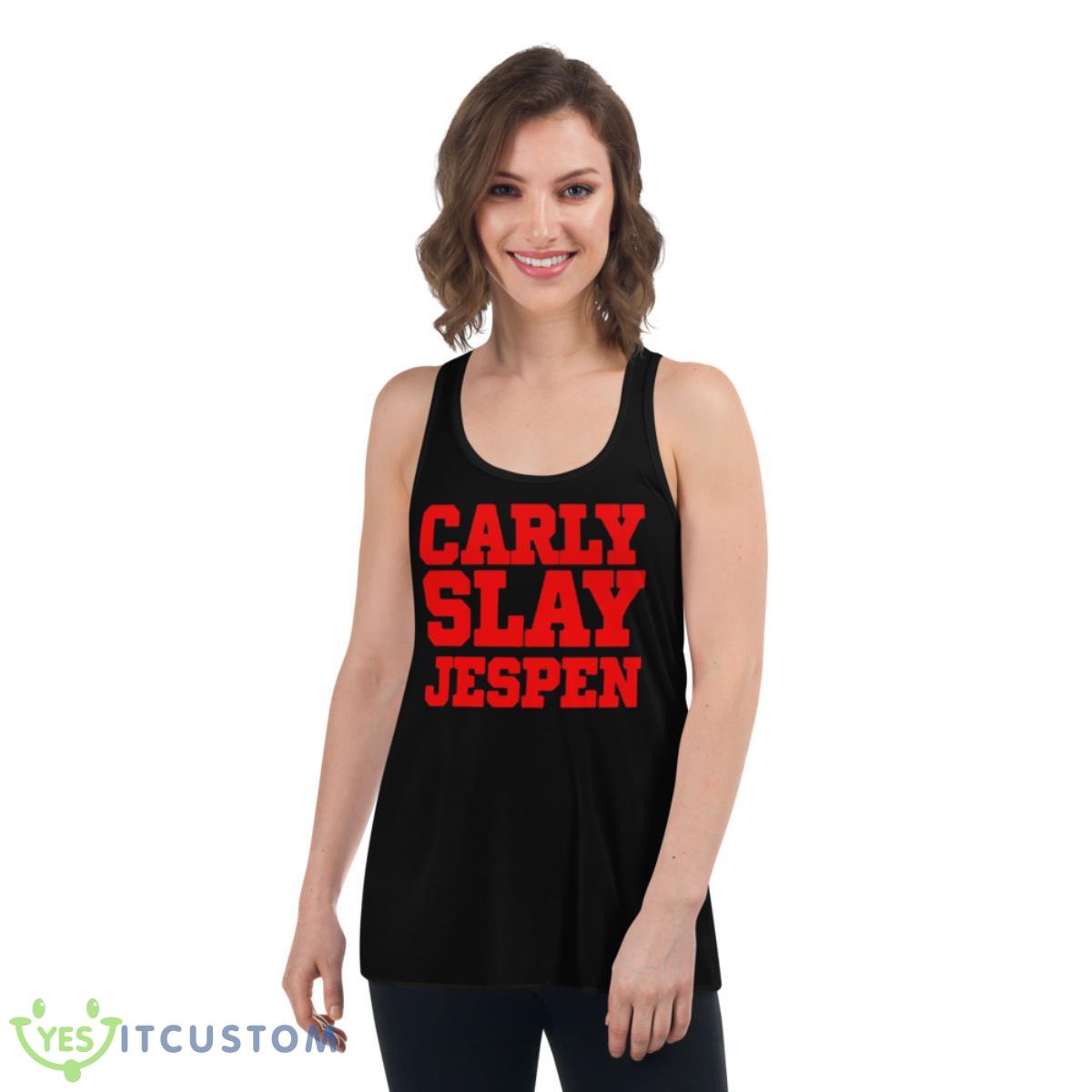 Carly Slay Jespen New Shirt 5 Carly Slay Jespen New Shirt - Women's Flowy Racerback Tank