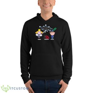 Cartoon Art Ben And Holly Shirt - Unisex Fleece Pullover Hoodie