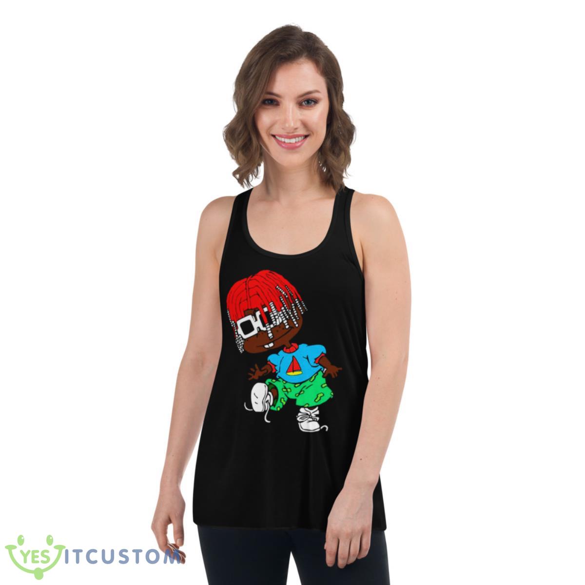 Cartoon Design Lil Yachty Rugrats Shirt 5 Cartoon Design Lil Yachty Rugrats Shirt - Women's Flowy Racerback Tank