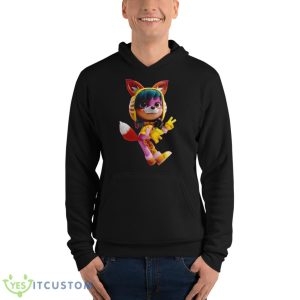 Cartoon Design Wren’s Animal Power Action Pack Shirt - Unisex Fleece Pullover Hoodie