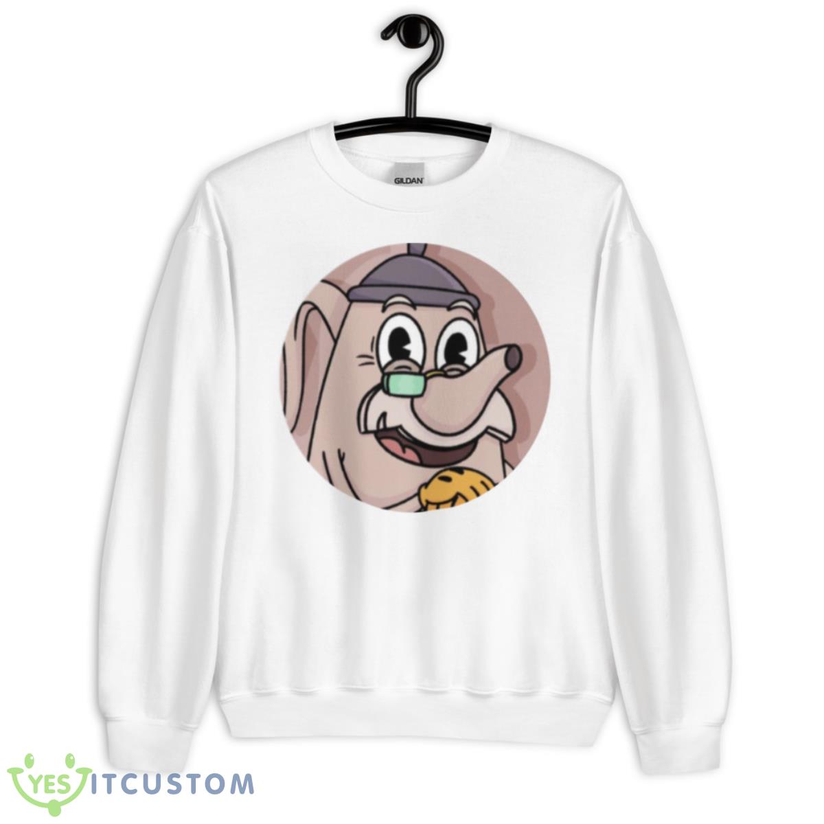 Cartoon Elder Kettle The Cuphead Show Shirt 2 Cartoon Elder Kettle The Cuphead Show Shirt - Unisex Heavy Blend Crewneck Sweatshirt