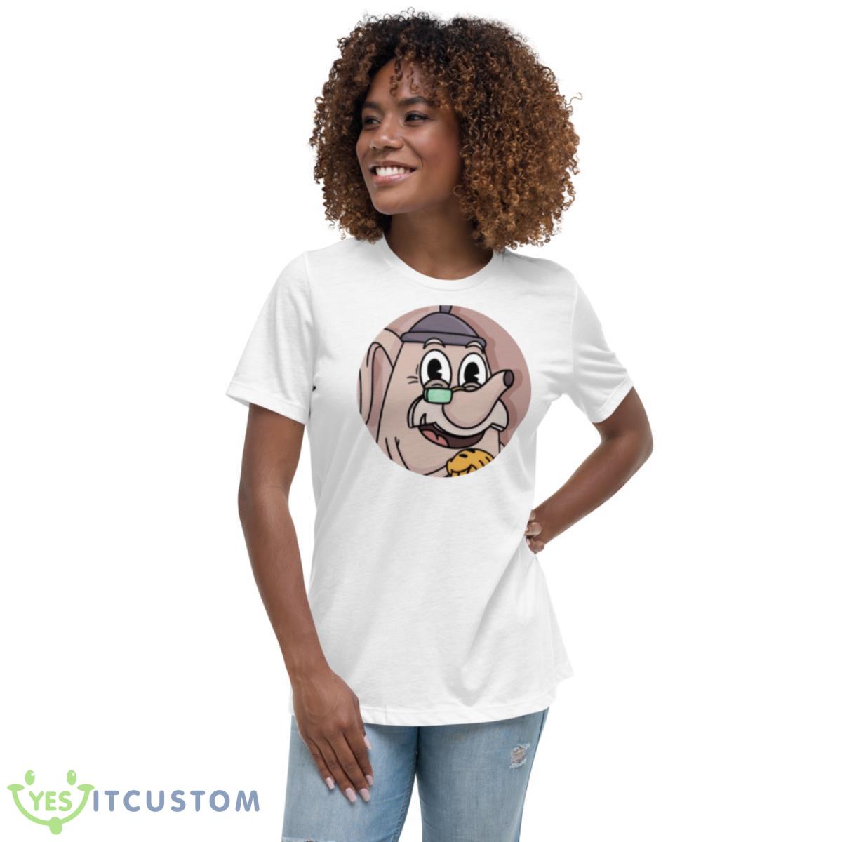 Cartoon Elder Kettle The Cuphead Show Shirt 5 Cartoon Elder Kettle The Cuphead Show Shirt - Women's Relaxed Short Sleeve Jersey Tee