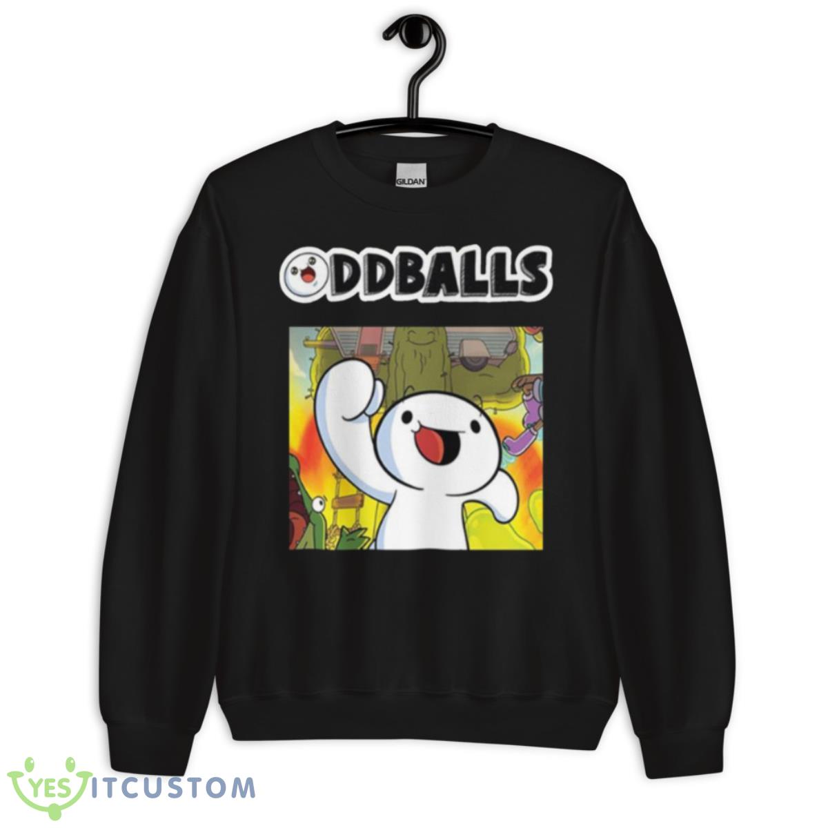 Cartoon Kids Series Fan Made Oddballs Shirt 3 Cartoon Kids Series Fan Made Oddballs Shirt - Unisex Crewneck Sweatshirt