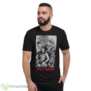 Cartoon Style Sons Of Anarchy Shirt - Short Sleeve T-Shirt