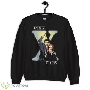 Cartoon Style The X Files Movie Shirt - Unisex Crewneck Sweatshirt