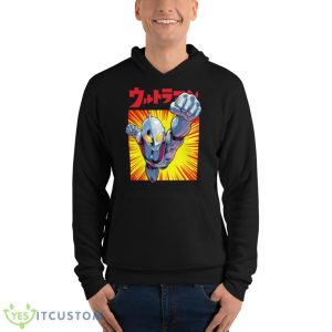 Cartoon Ultraman Exclusive Shirt - Unisex Fleece Pullover Hoodie