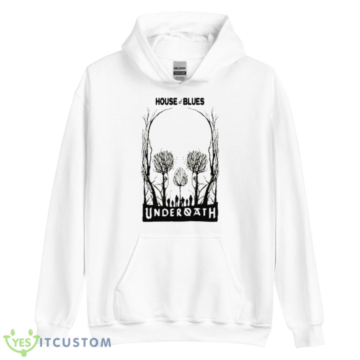 Catch Myself Catching Myself Underoath Band Shirt 3 Catch Myself Catching Myself Underoath Band Shirt - Unisex Heavy Blend Hooded Sweatshirt