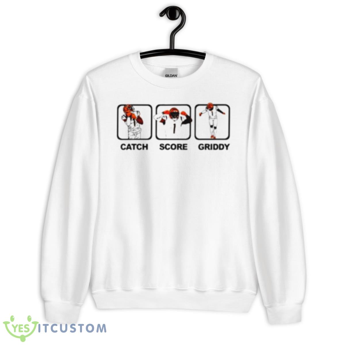 Catch Score Griddy Football Shirt 11 Catch Score Griddy Football Shirt - Unisex Heavy Blend Crewneck Sweatshirt