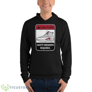 Caution Shirt – Air Jordan 12 Twist 9 Caution Shirt – Air Jordan 12 Twist - Unisex Fleece Pullover Hoodie