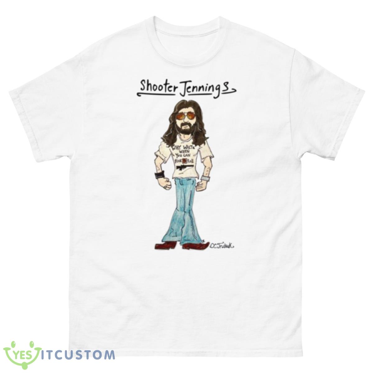 Cc Trubiak’s Shooter Jennings Shirt 10 Cc Trubiak’s Shooter Jennings Shirt - 500 Men’s Classic Tee Gildan
