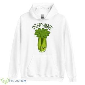 Celery Brate Celebrating Celery Shirt 7 Celery Brate Celebrating Celery Shirt - Unisex Heavy Blend Hooded Sweatshirt