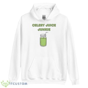 Celery Juice Junkie Shirt - Unisex Heavy Blend Hooded Sweatshirt
