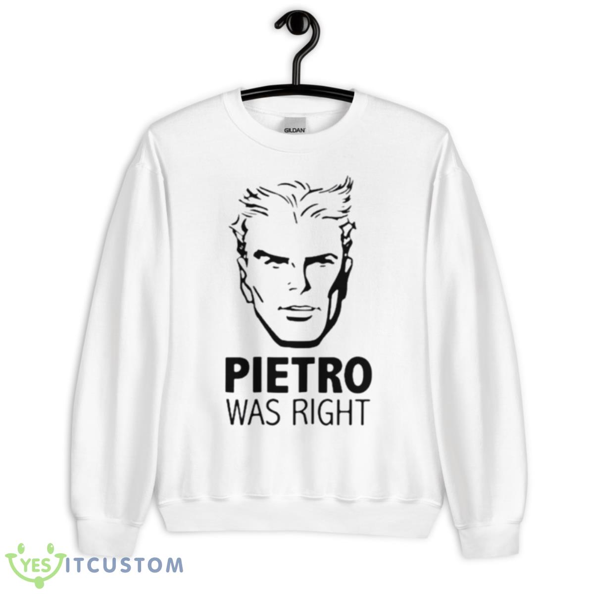 Cerebro Pietro Was Right Shirt 2 Cerebro Pietro Was Right Shirt - Unisex Heavy Blend Crewneck Sweatshirt