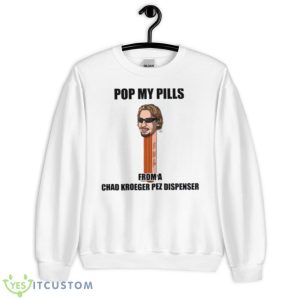 Chad Kroeger Pez Dispenser Nickleback Shirt - Unisex Heavy Blend Crewneck Sweatshirt
