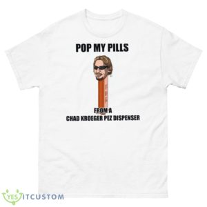 Chad Kroeger Pez Dispenser Nickleback Shirt - 500 Men’s Classic Tee Gildan