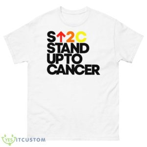 Chadwick Boseman Stand Up To Cancer Shirt - 500 Men’s Classic Tee Gildan