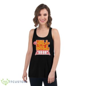 Challen Gemania Shop Hall Brawl Shirt 10 Challen Gemania Shop Hall Brawl Shirt - Women's Flowy Racerback Tank