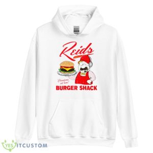 Champions Eat Here Toddler Burger Shack Shirt - Unisex Heavy Blend Hooded Sweatshirt