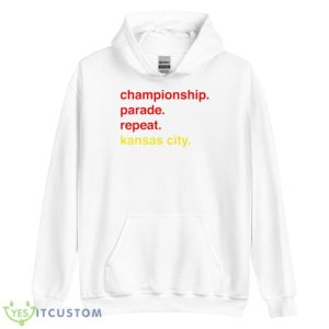 Championship Parade Repeat Kansas City Shirt 7 Championship Parade Repeat Kansas City Shirt - Unisex Heavy Blend Hooded Sweatshirt