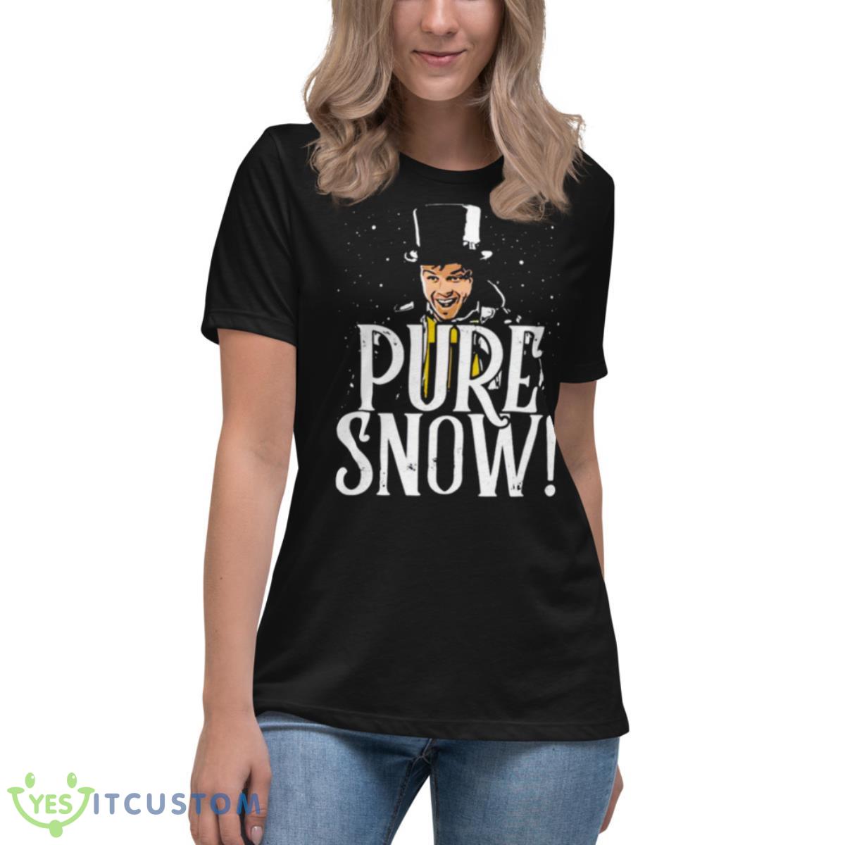 Charles DeMar Pure Snow Shirt 6 Charles DeMar Pure Snow Shirt - Women's Relaxed Short Sleeve Jersey Tee