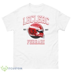 Charles Leclerc Vintage Shirt - 500 Men’s Classic Tee Gildan