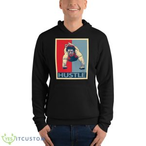 Charlie Hustle Legend American Football Shirt - Unisex Fleece Pullover Hoodie