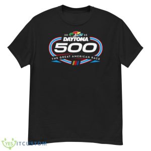Checkered Flag Black 2023 Daytona 500 Logo Shirt - G500 Men’s Classic T-Shirt