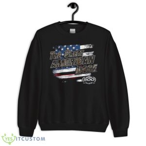 Checkered Flag Navy 2023 Daytona 500 TrueTimber Camo Shirt - Unisex Crewneck Sweatshirt
