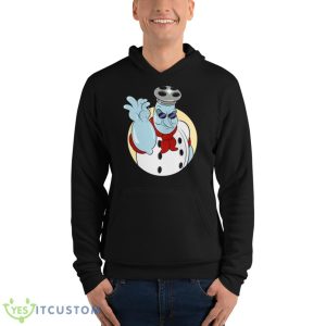 Chef Saltbaker Aka The Salt Bae The Cuphead Show Shirt - Unisex Fleece Pullover Hoodie