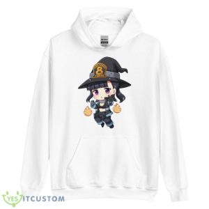 Chibi Character Fire Force Maki Oze Shirt - Unisex Heavy Blend Hooded Sweatshirt