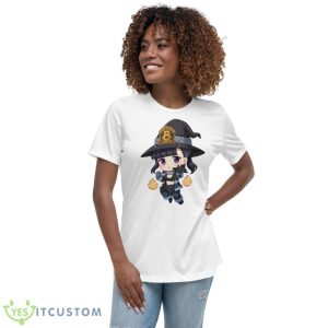 Chibi Character Fire Force Maki Oze Shirt - Women's Relaxed Short Sleeve Jersey Tee
