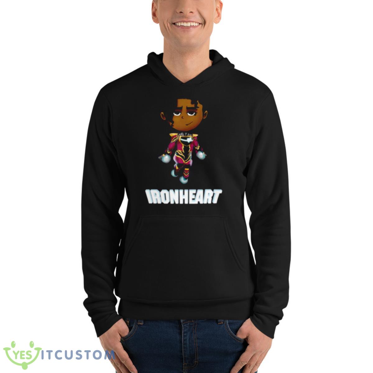Chibi Ironheart Marvel Comic Shirt 4 Chibi Ironheart Marvel Comic Shirt - Unisex Fleece Pullover Hoodie