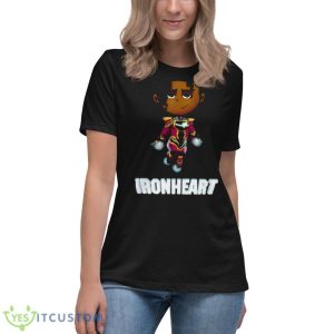 Chibi Ironheart Marvel Comic Shirt 11 Chibi Ironheart Marvel Comic Shirt - Women's Relaxed Short Sleeve Jersey Tee