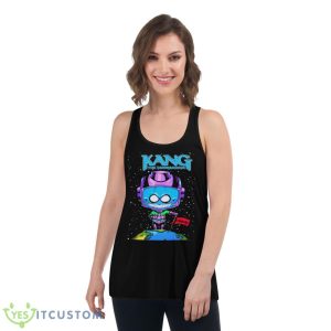 Chibi Kang The Conqueror In Quantumania Ant Man 3 Shirt - Women's Flowy Racerback Tank