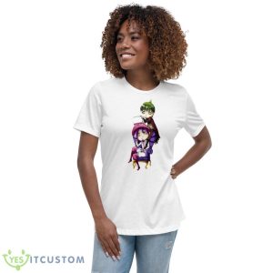 Chibi Mephisto & Amaimon Blue Exorcist Shirt - Women's Relaxed Short Sleeve Jersey Tee