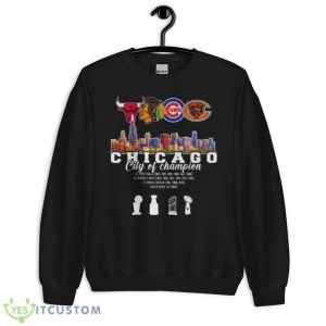 Chicago City Of Champions 2023 Shirt 8 Chicago City Of Champions 2023 Shirt - Unisex Crewneck Sweatshirt