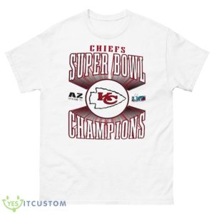 Chiefs 2022 2023 Super Bowl LVII Champions Arizona Shirt - 500 Men’s Classic Tee Gildan