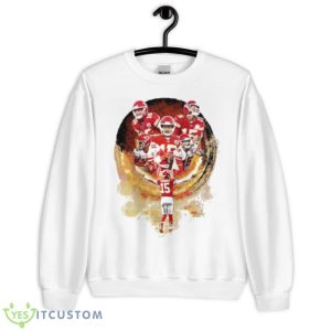 Chiefs Patrick Mahomes 2023 Super Bowl LVII Shirt - Unisex Heavy Blend Crewneck Sweatshirt